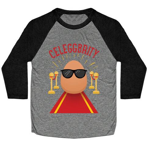 Celeggbrity Baseball Tee