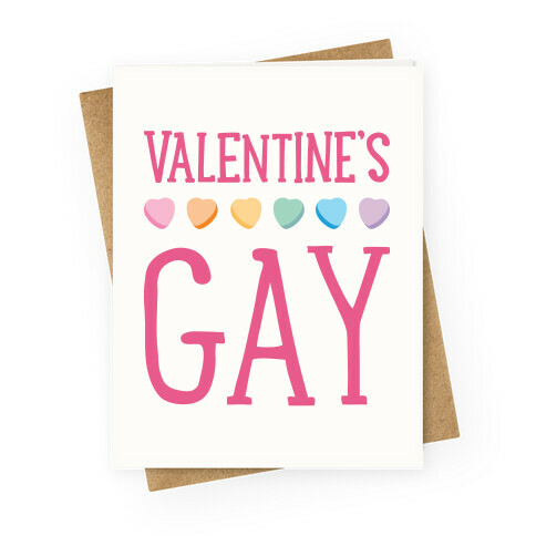 Valentine's Gay Greeting Card