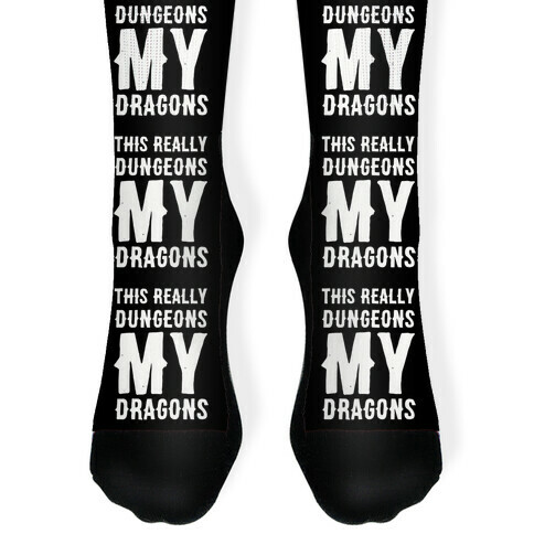 This Really Dungeons My Dragons  Sock