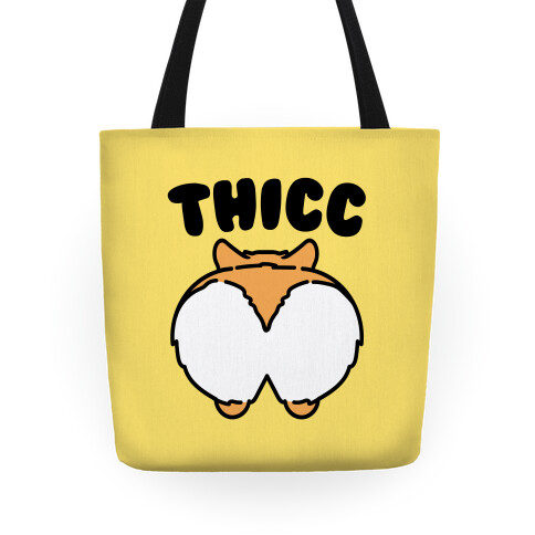 Thicc Corgi Butt Parody Tote