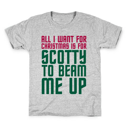 Scotty Beam Me Up Kids T-Shirt