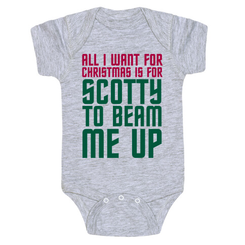 Scotty Beam Me Up Baby One-Piece