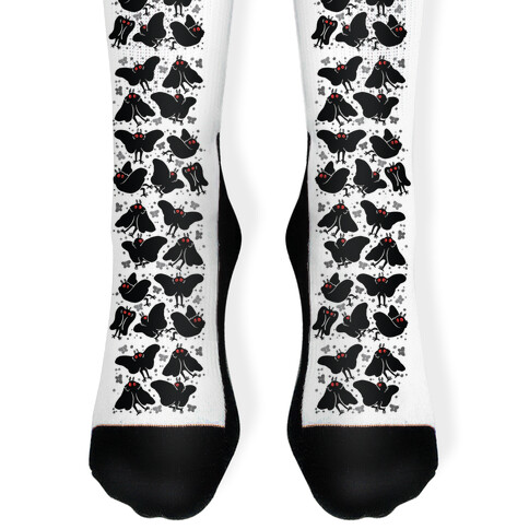Cute Mothman Pattern Sock