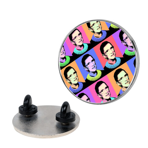 RBG Pop Art Pin