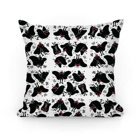 Cute Mothman Pattern Pillow