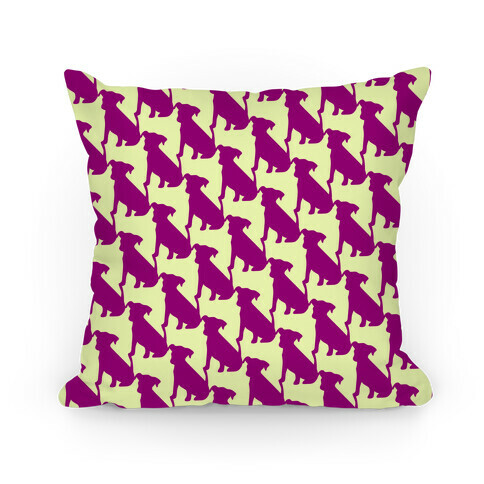 Dogtooth Pattern Pillow