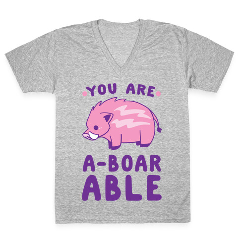 You are Aboarable V-Neck Tee Shirt