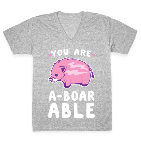 You are Aboarable V-Neck Tee Shirt