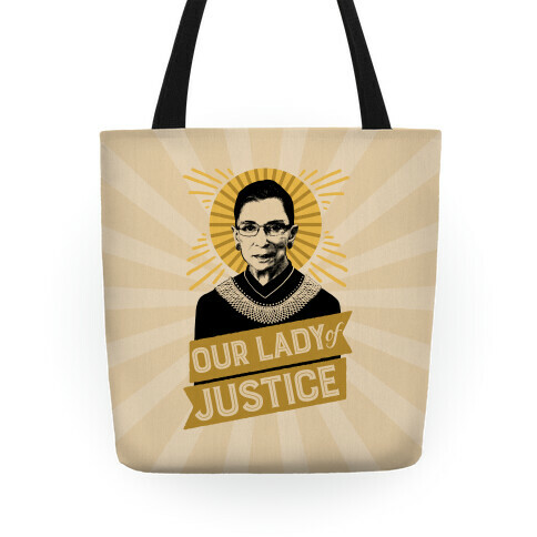 RBG: Our Lady Of Justice Tote