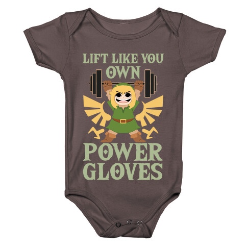 Lift Like You Own Power Gloves Baby One-Piece