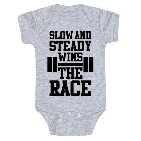 Slow And Steady Baby One-Piece