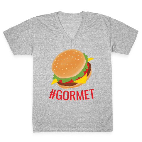 #Gormet  V-Neck Tee Shirt