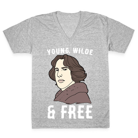 Young, Wilde and Free V-Neck Tee Shirt