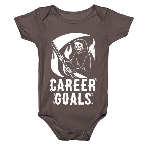 Career Goals - Grim Reaper Baby One-Piece