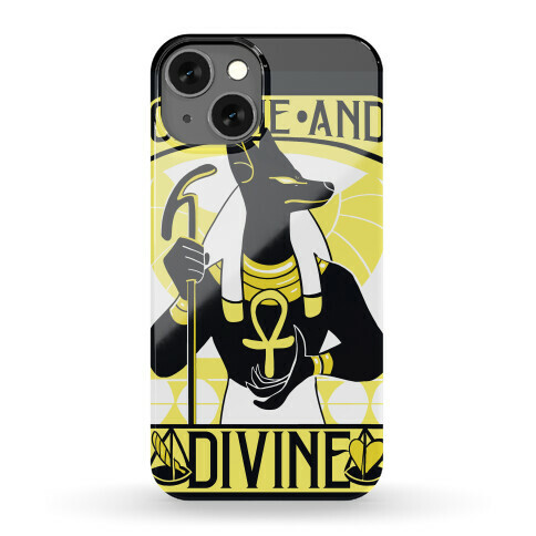Canine and Divine - Anubis  Phone Case