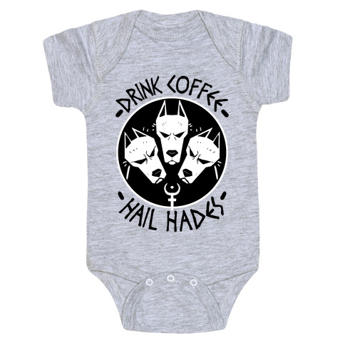 Drink Coffee, Hail Hades Baby One-Piece