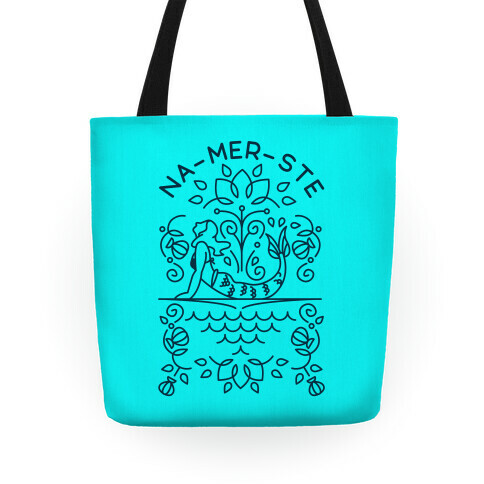 Na-Mer-Ste Mermaid Yoga Tote