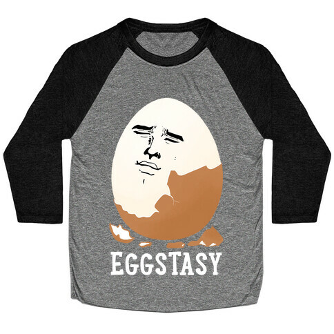 Eggstacy Baseball Tee