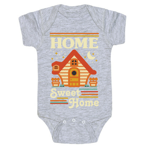 Home Sweet Home Animal Crossing Baby One-Piece