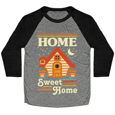 Home Sweet Home Animal Crossing Baseball Tee