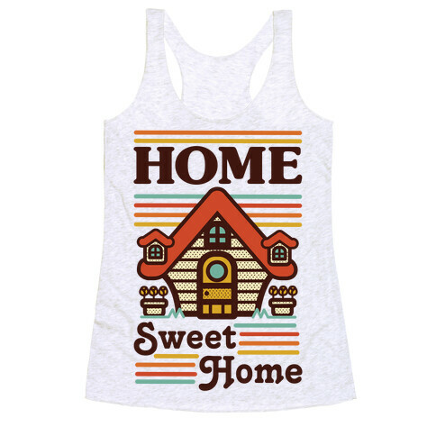 Home Sweet Home Animal Crossing Racerback Tank Top