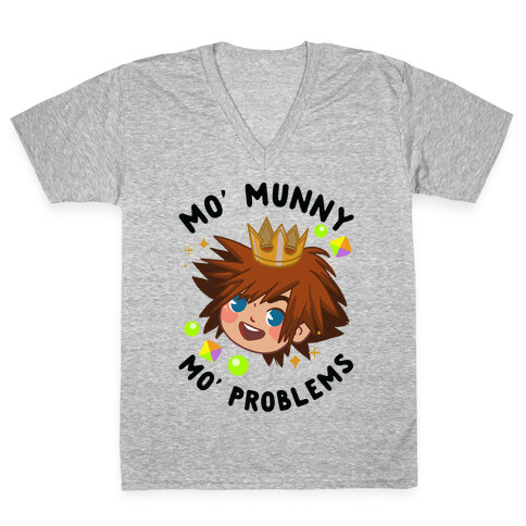 Mo' Munny Mo' Problems Sora V-Neck Tee Shirt