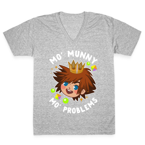 Mo' Munny Mo' Problems Sora V-Neck Tee Shirt