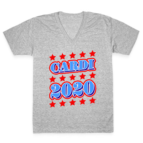 Cardi 2020 V-Neck Tee Shirt
