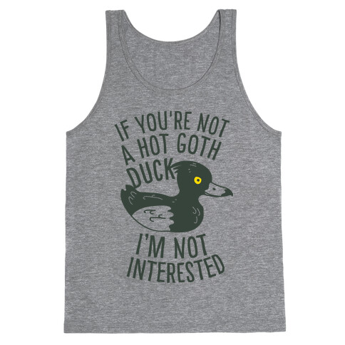 Hot Goth Duck Tank Top