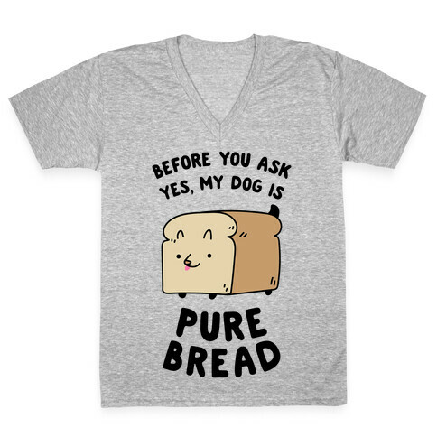 Pure Bread V-Neck Tee Shirt