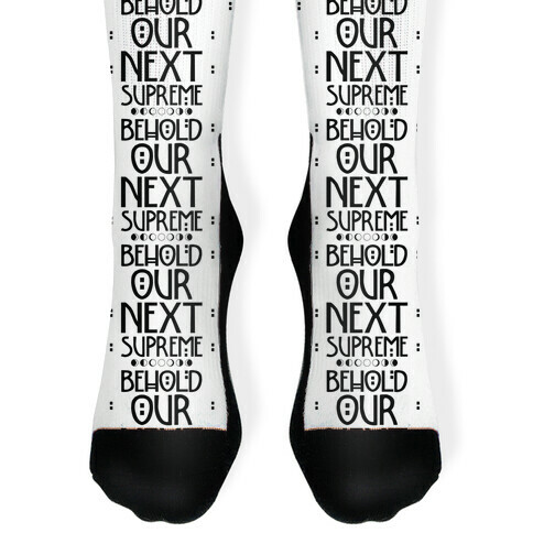 Behold Our Next Supreme Sock