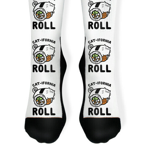 California Cat Roll Sock