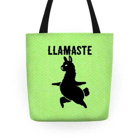 Llamaste Yoga Llama Tote