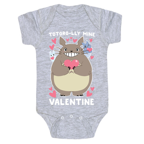 Totoro-lly Mine, Valentine Baby One-Piece
