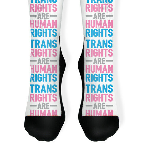 Trans Rights Are Human Rights Sock
