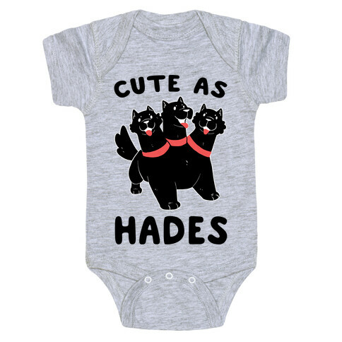 Cute as Hades - Cerberus  Baby One-Piece