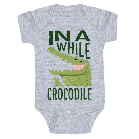 In a While, Crocodile Baby One-Piece