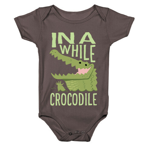 In a While, Crocodile Baby One-Piece