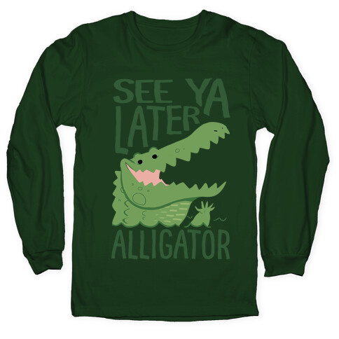 Later Gator Pocket T Shirt for Women See Ya Later Alligator 