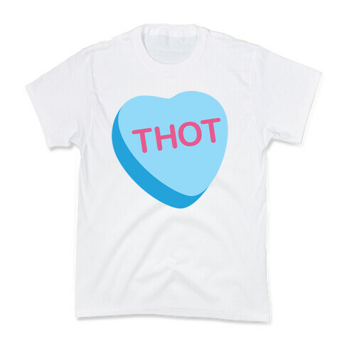 Thot Candy Heart Kids T-Shirt