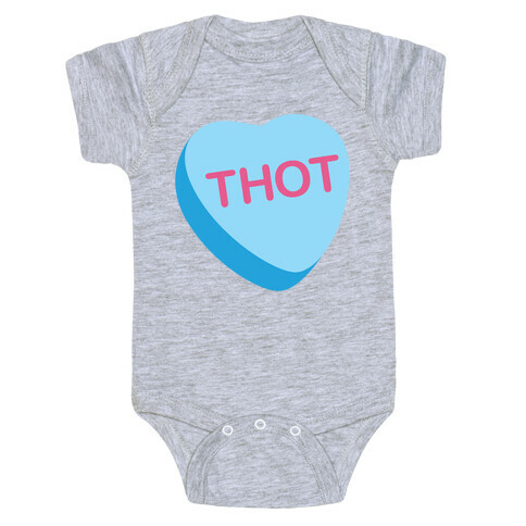 Thot Candy Heart Baby One-Piece