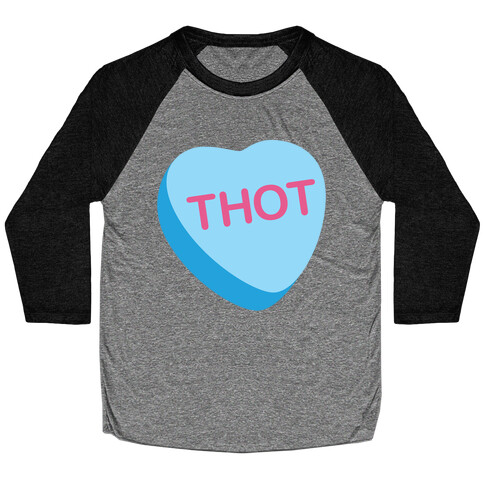 Thot Candy Heart Baseball Tee