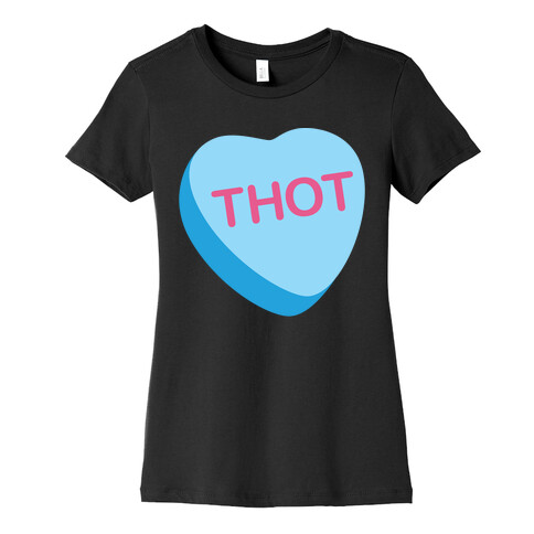 Thot Candy Heart Womens T-Shirt