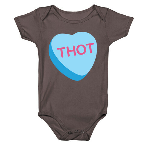 Thot Candy Heart Baby One-Piece