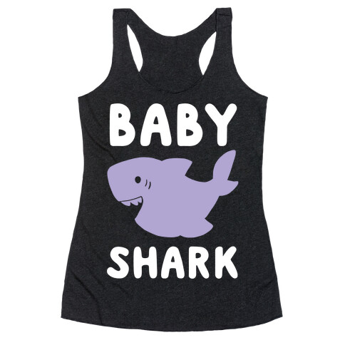 Baby Shark (1 of 5 set) Racerback Tank Top