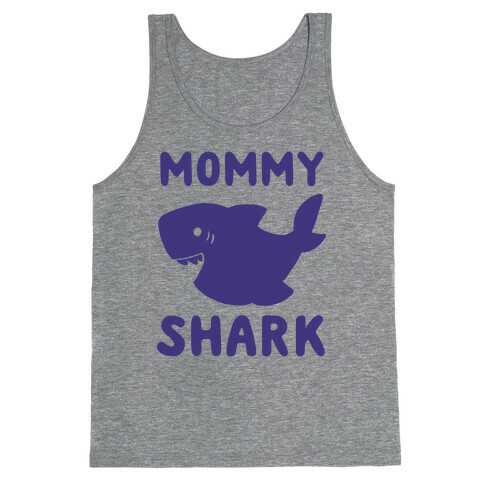 Mommy Shark (1 of 5 set) Tank Top