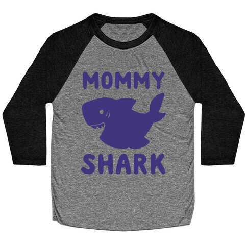 Mommy Shark (1 of 5 set) Baseball Tee