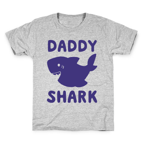 Daddy Shark (1 of 5 set) Kids T-Shirt