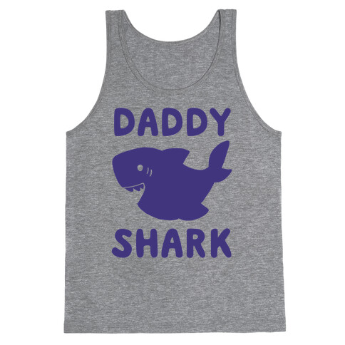Daddy Shark (1 of 5 set) Tank Top