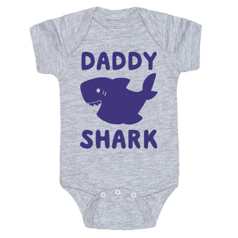 Daddy Shark (1 of 5 set) Baby One-Piece